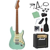 Bacchus BST-2-RSM/Mエレキギター　アンプセット Amazon | Bacchus BST-2-RSM/M PTL-SOB エレキギター初心者14点